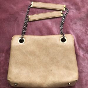 (Koret) Camel colored leather hand bag